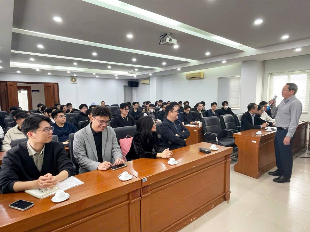 Viện Vswin1 Vswin casino tiếp đoàn giảng viên và sinh viên ngành Vswin1 Xây dựng Anh ngữ đến trao đổi và học tập thực tế